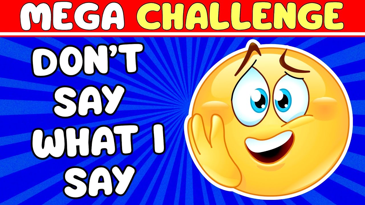 Avoid Saying The Same Answer As Me 💥🤯 MEGA CHALLENGE 🤔 | Don't Say What I Say | Quiz Clubs
