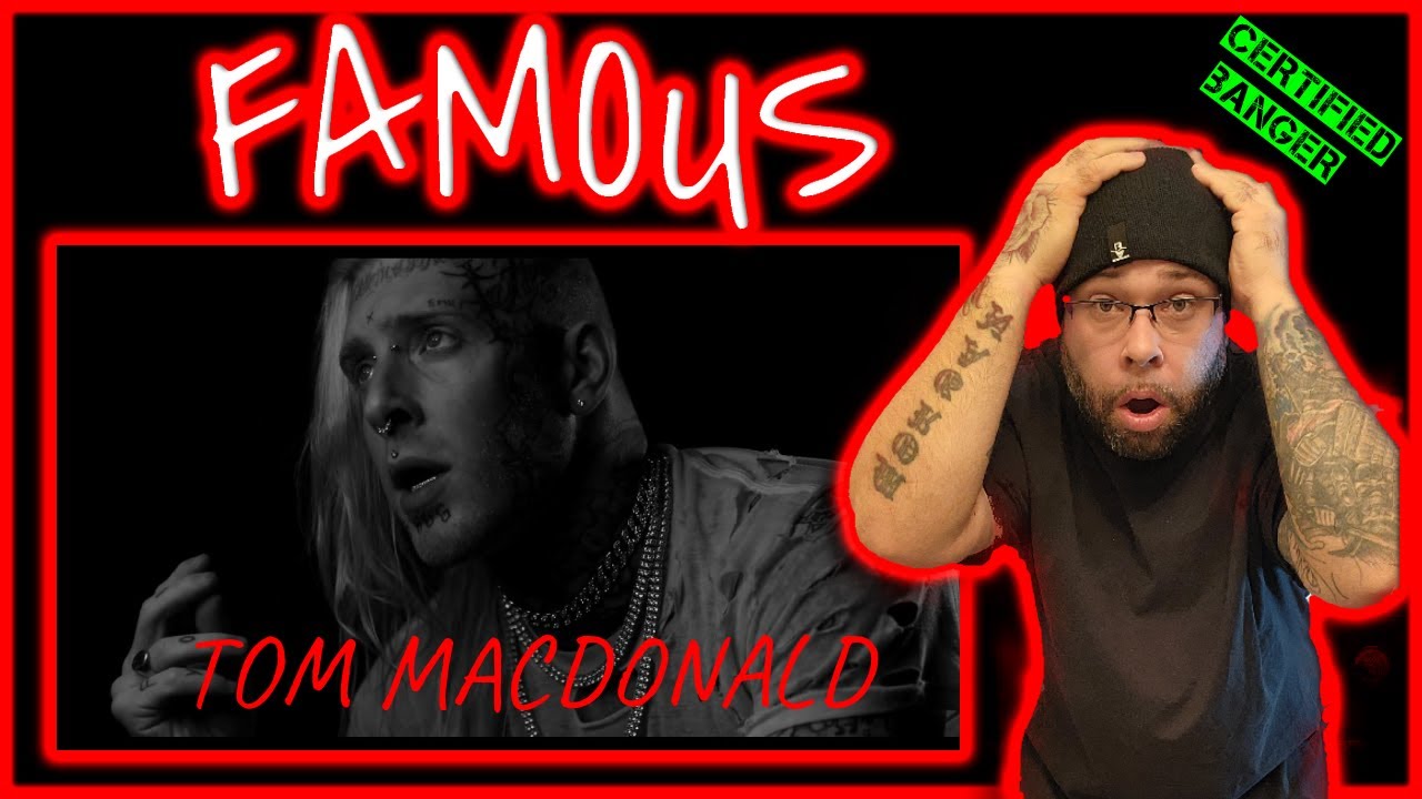 First time hearing Tom Macdonald -Famous(Rob Reacts)