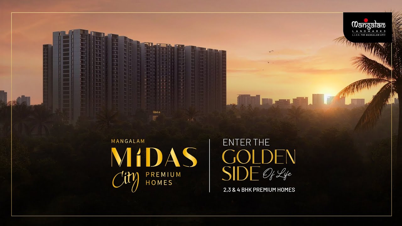 Mangalam Midas City &mdash; coming soon to redefine what you expect from a home.