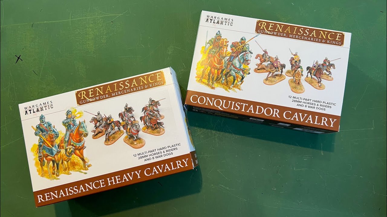 Wargames Atlantic Conquistador & Renaissance Cavalry