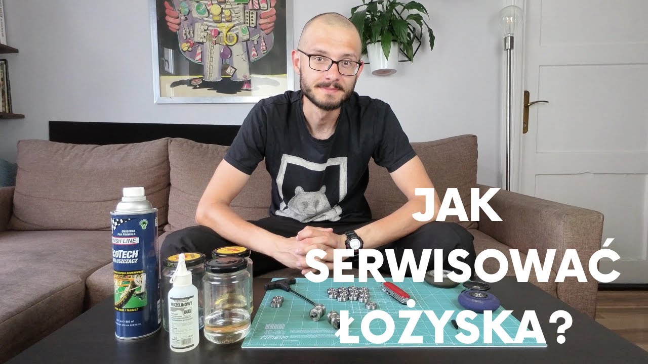 Jak wyjąć, wyczyścić i nasmarować łożyska?