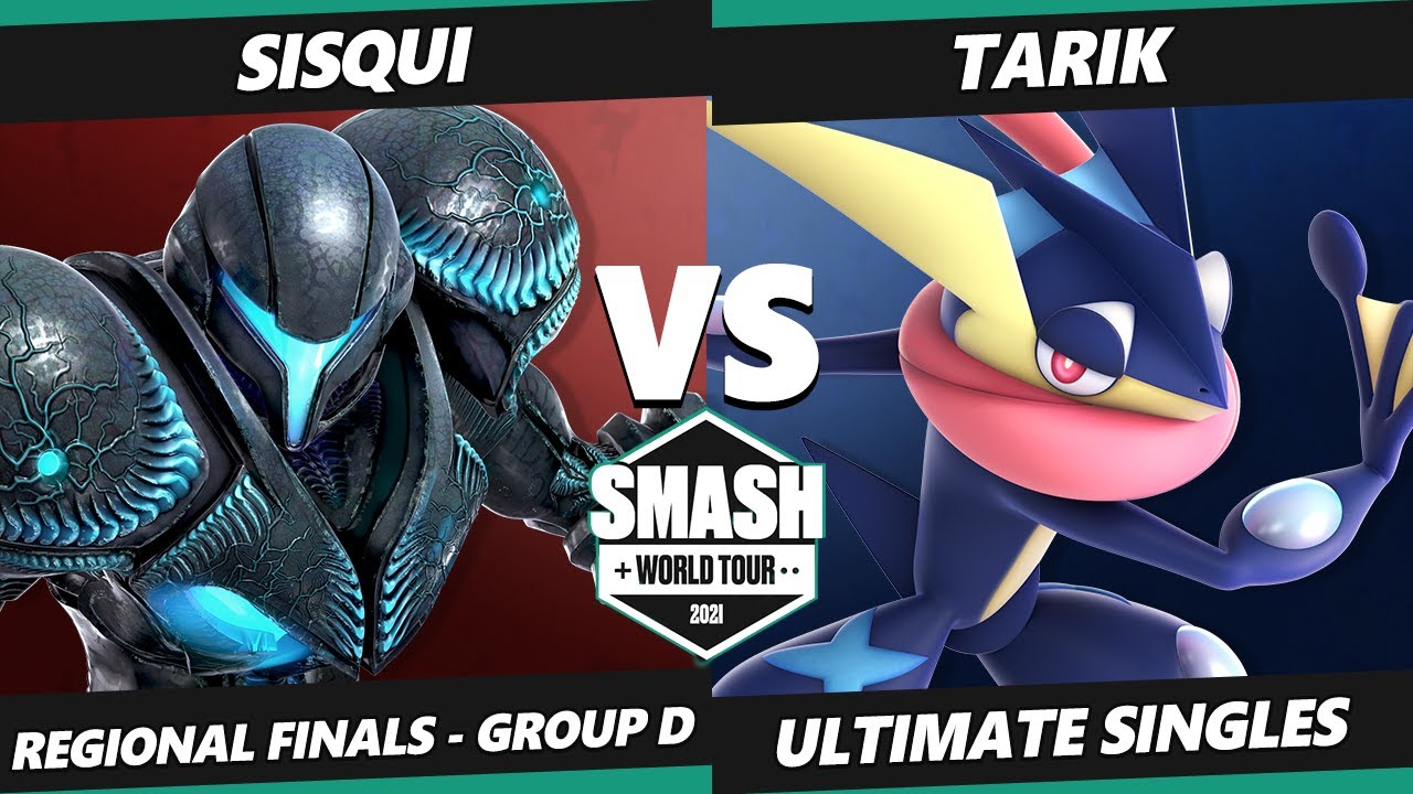 SWT EU RF Group D - sisqui (Dark Samus) Vs. Tarik (Greninja) SSBU Ultimate Tournament