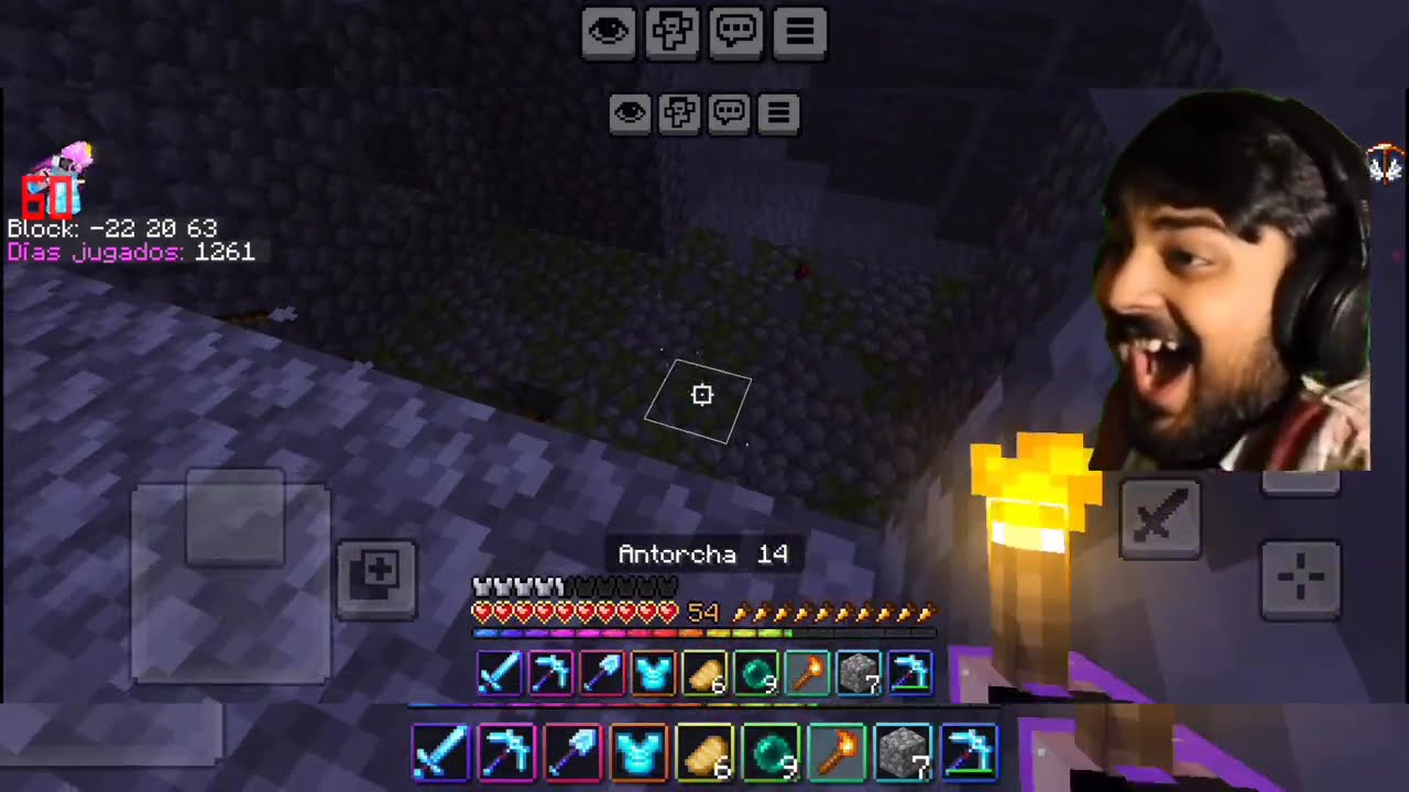 Mine un chunk hasta encontrar diamantes En Minecraft 