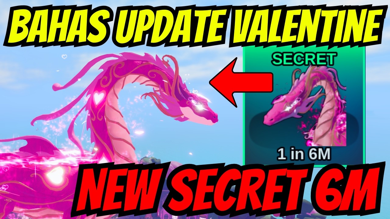 BAHAS UPDATE VALENTINE ADA NEW SECRET 1/6M DI FISH IT ROBLOX