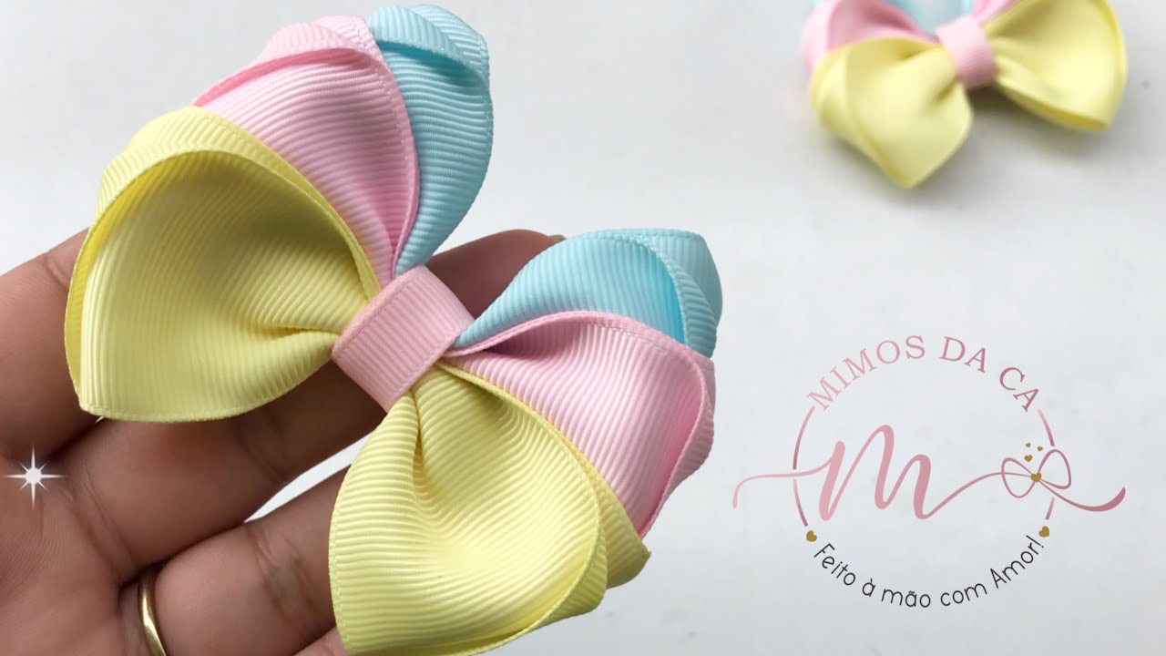 LAÇO AMORZINHO🎀PAP/DIY - MOÑO - RIBBON BOW HAIR