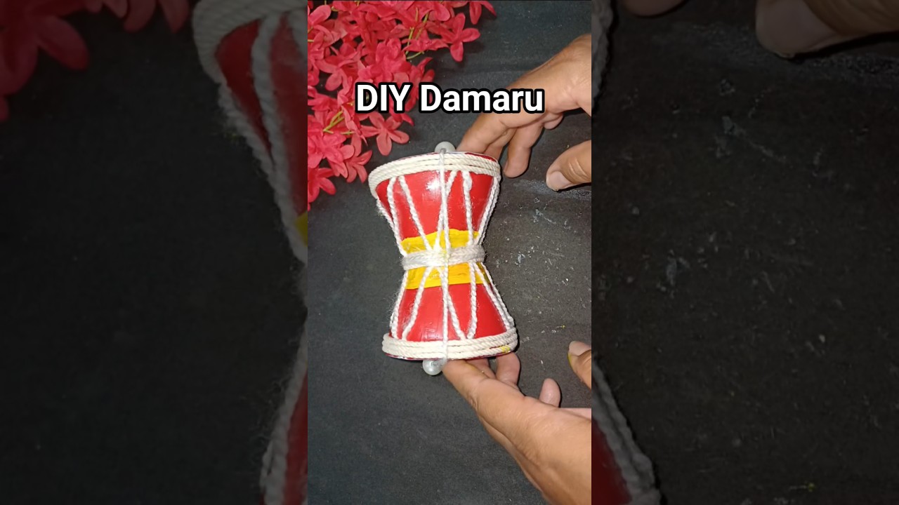DIY Damaru From Waste Plastic Bottle🙀#shorts#youtubeshorts#shortvideo#trending#viral#diy#damaru#art
