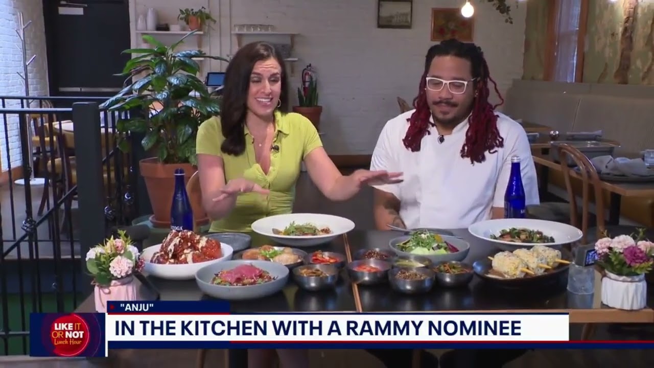 CWC - Erin Como Visits Anju in DC to Dish it out with Chef Angel Barreto