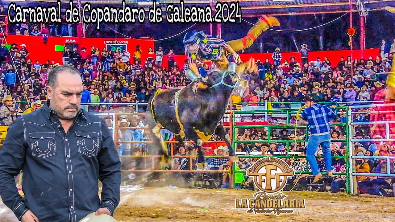 PURA GENETICA DEL REPARO¡¡RANCHO LA CANDELARIA EN CARNAVAL DE COPANDARO DE GALEANA MICHOACAN 2024