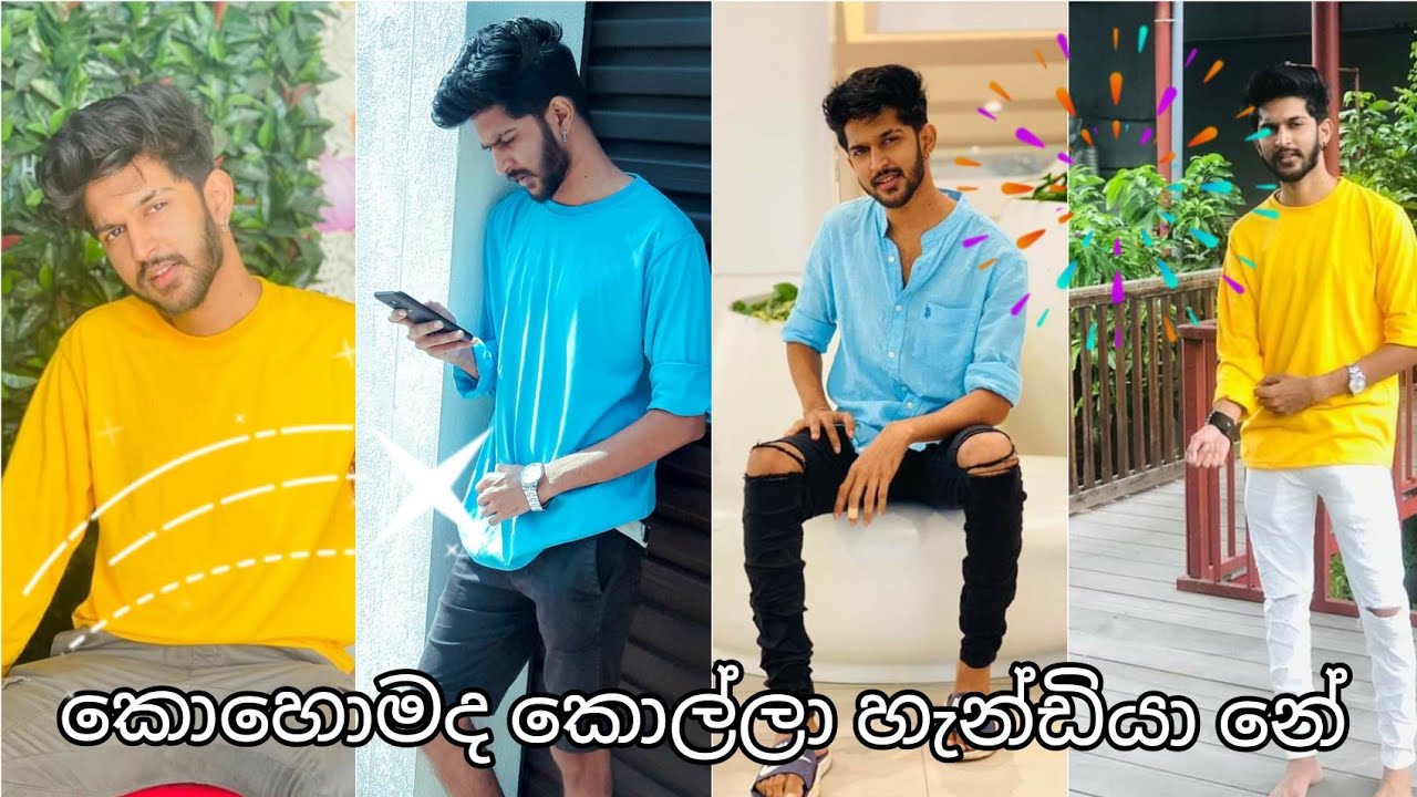 sri lankan handsome boy tik tok video - vampire teeth