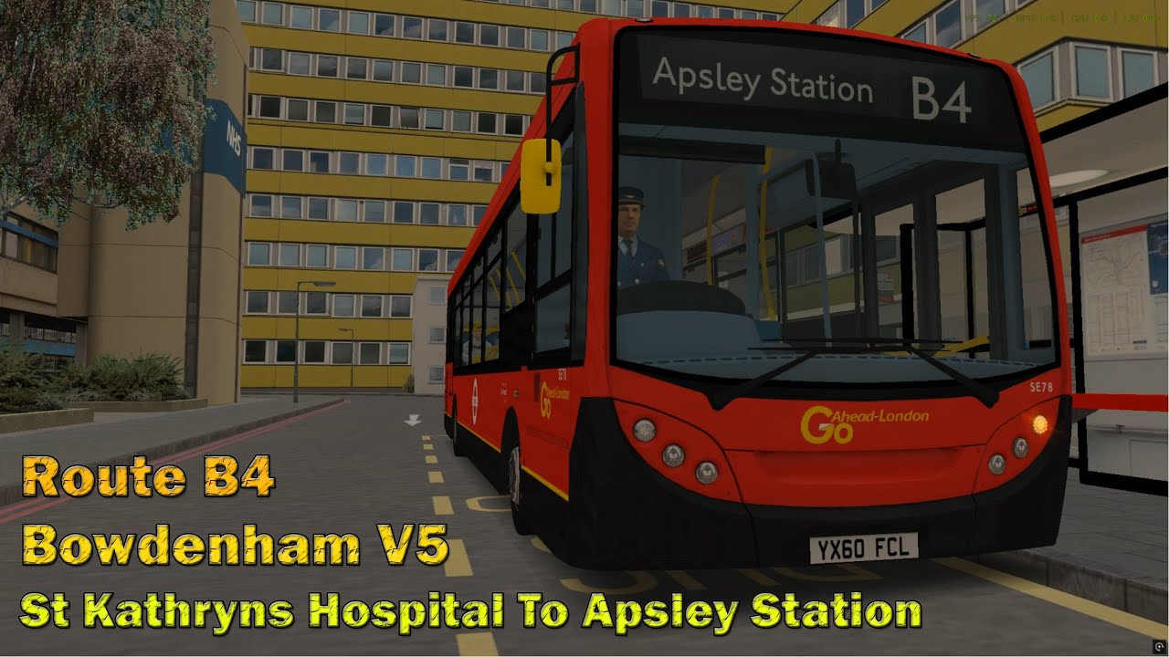 Omsi 2 Bowdenham - B4 St Kathryns Hospital To Apsley Station (C200 Allison)