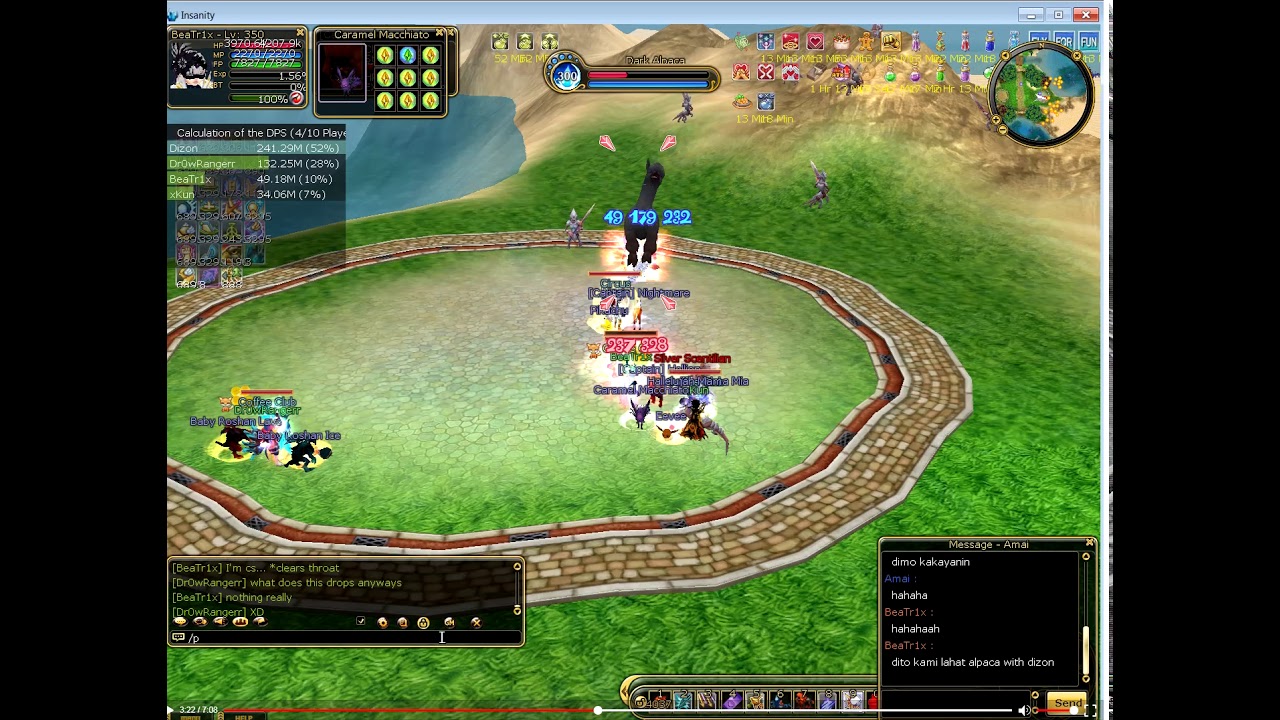 Insanity Flyff Alpaca Guild Boss Hunt  with Coffee Club