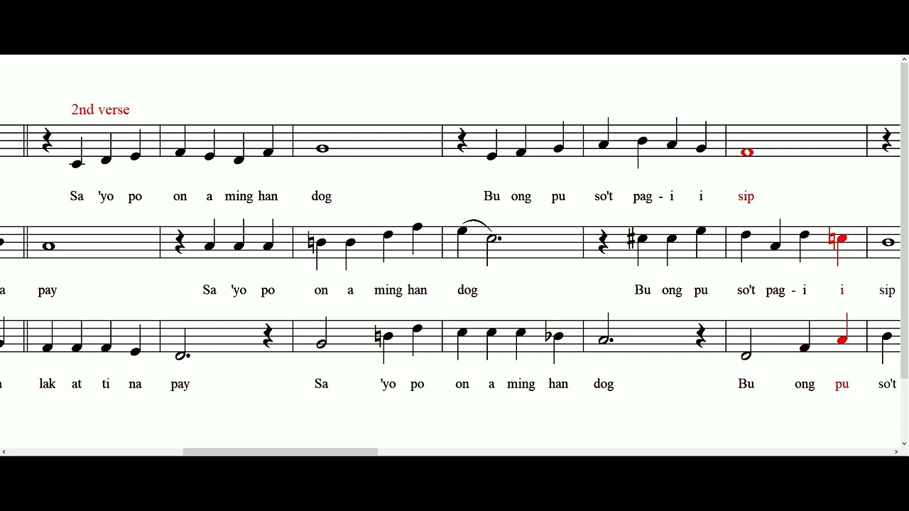 Sumasamo Kami sa Yo (Descant)