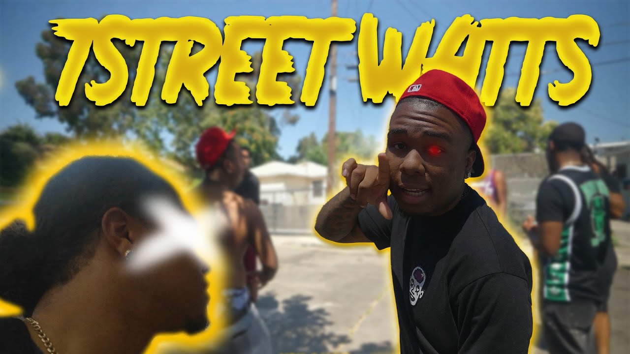 Welcome to Not 7th Street Watts Crip |  Watts, hood vlog