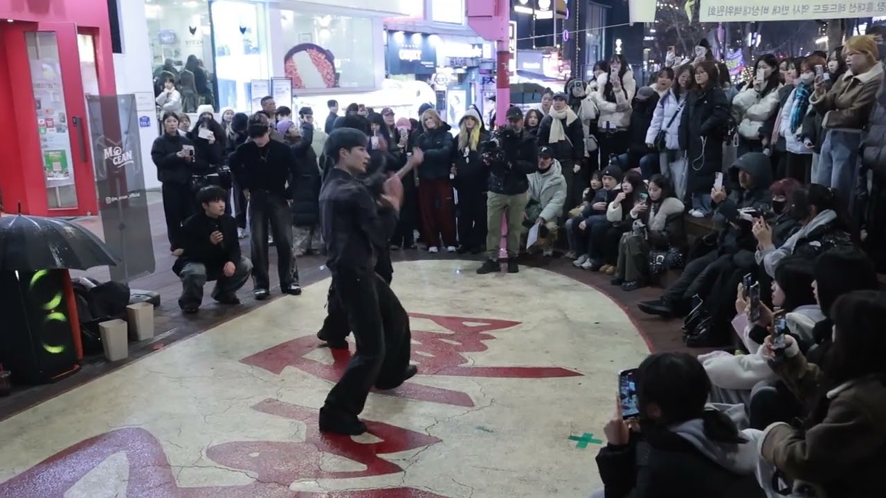 KPOP&JHKTV]Mocean in hongdae kpopdance#Fame#RIIZE#모션 찬욱홍대케이팝댄스#페임