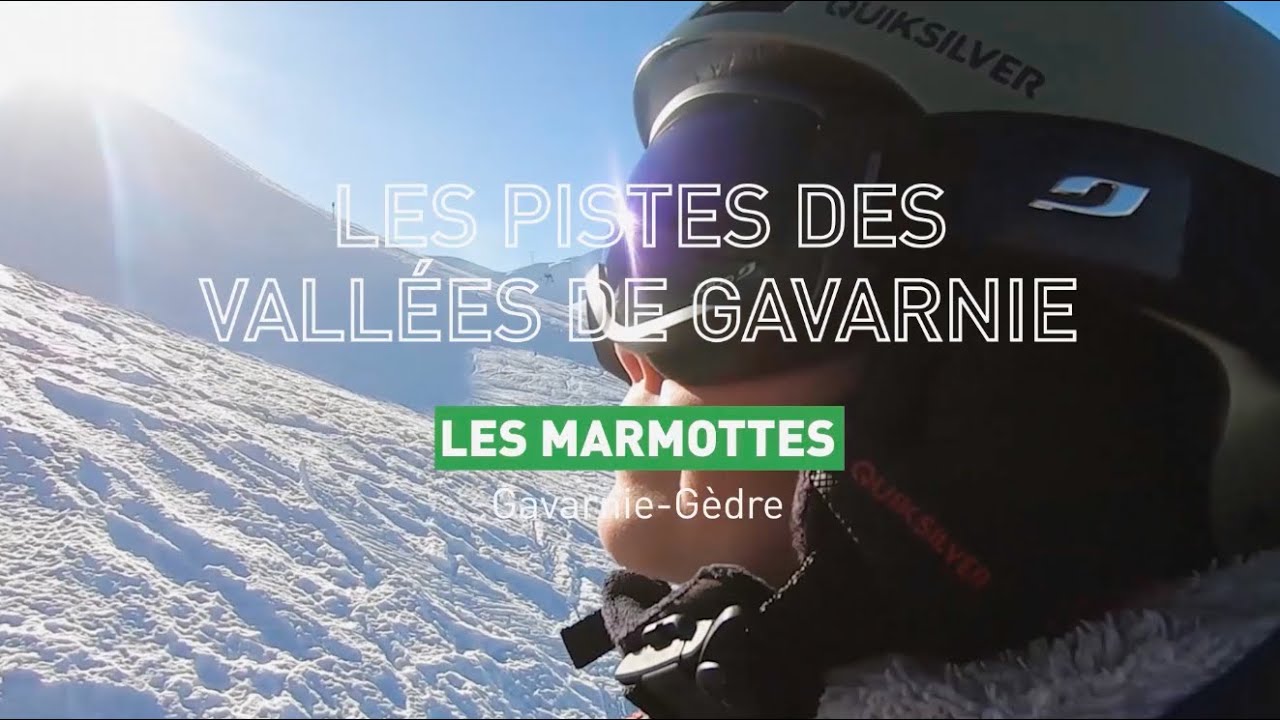 Pistes des Vall&eacute;es de Gavarnie : les MARMOTTES