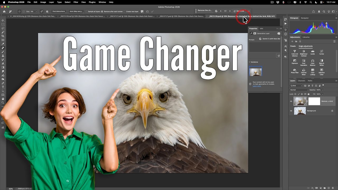 Эта НОВАЯ функция Photoshop меняет правила игры!
