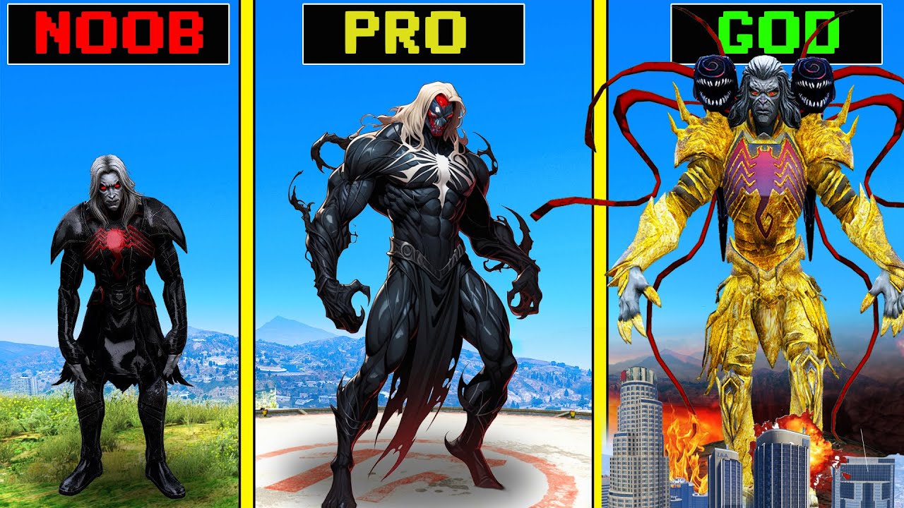 Upgrading KNULL THE GOD OF SYMBIOTE in GTA 5!