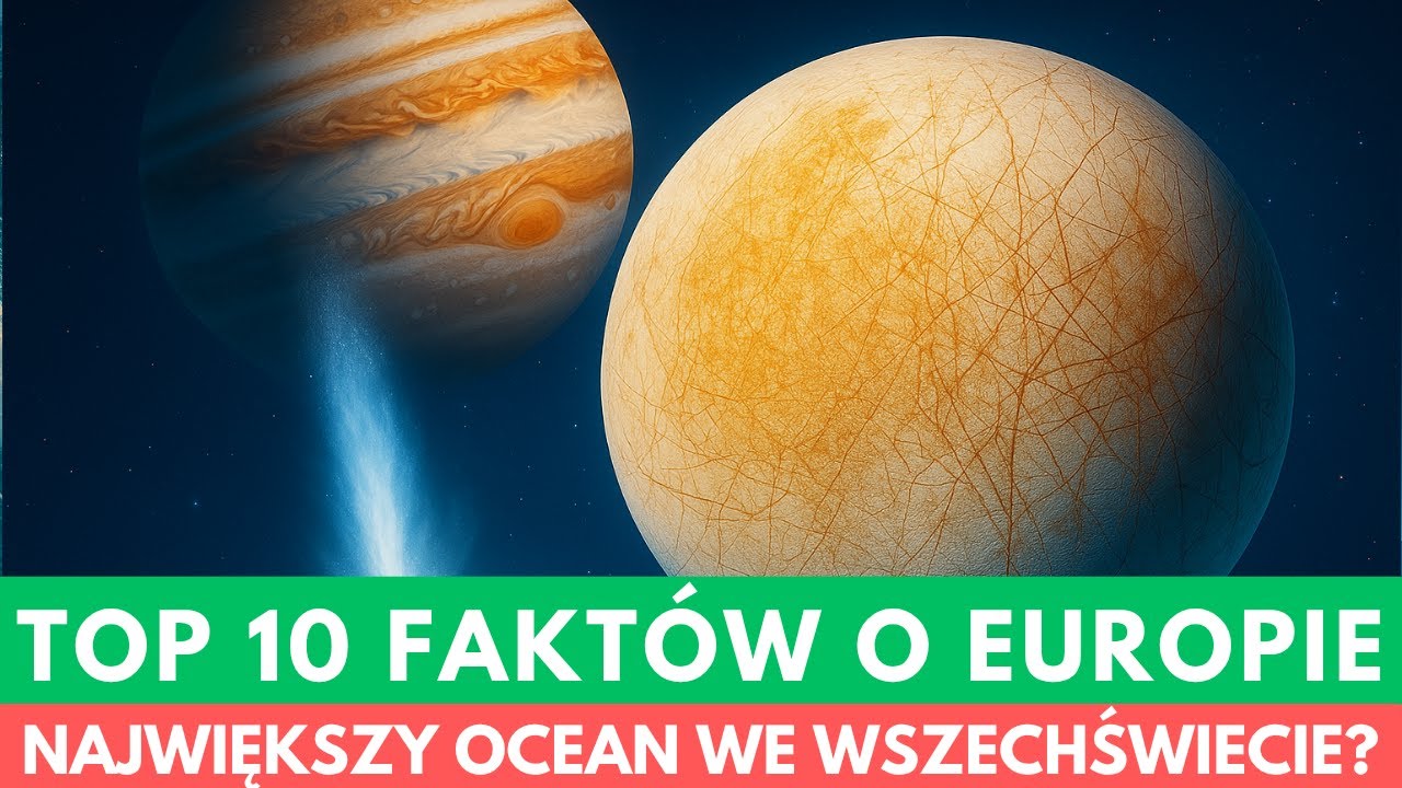 TOP 10 fascynujących fakt&oacute;w o Europie &ndash; Lodowy księżyc Jowisza i jego ukryty ocean