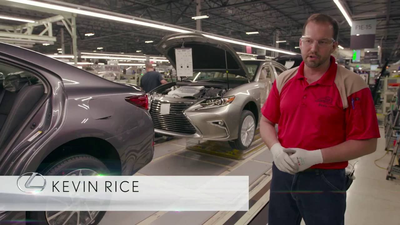 First Lexus vehicles built in Georgetown, KY