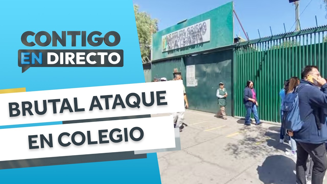 AL MENOS 4 HERIDOS: Inspectora muere tras ataque armado en colegio de Calama - Contigo en Directo