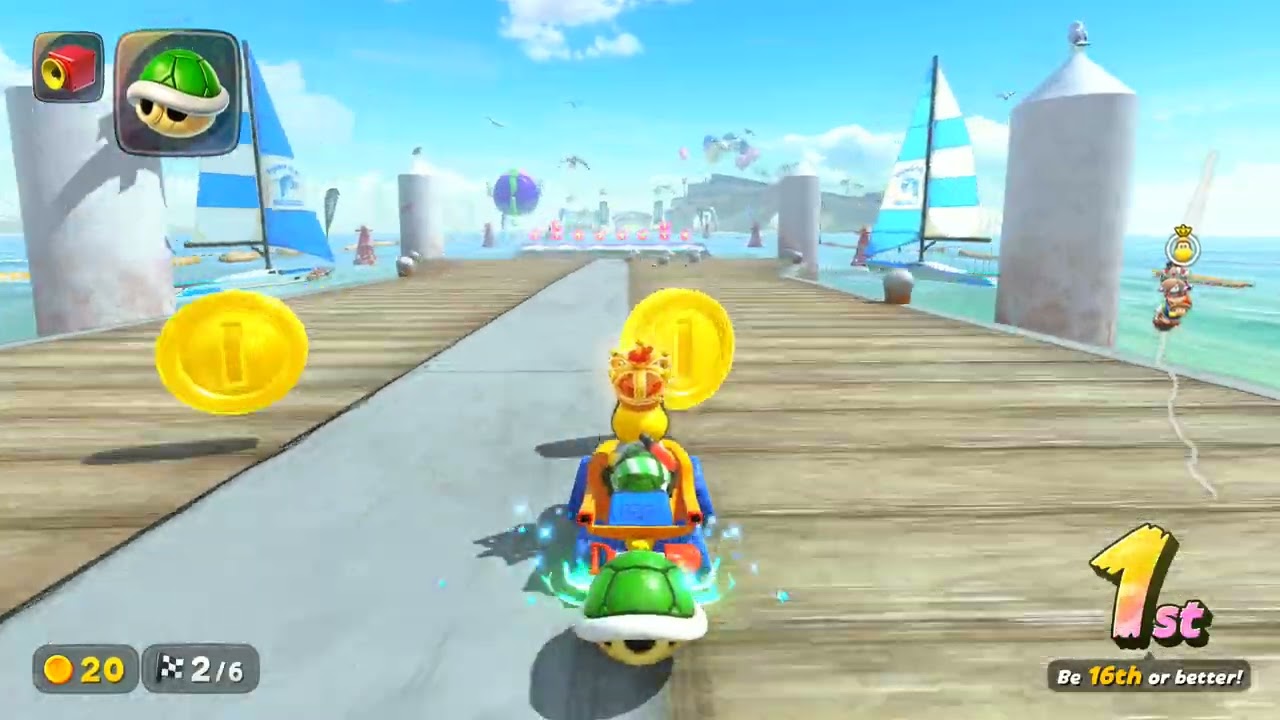 Mario Kart World Cherry Rally Mirror