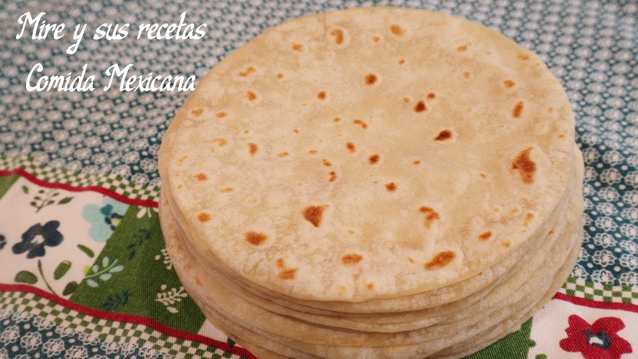 Como Extender las Tortillas de Harina para que te Queden Redondas y su Cocción