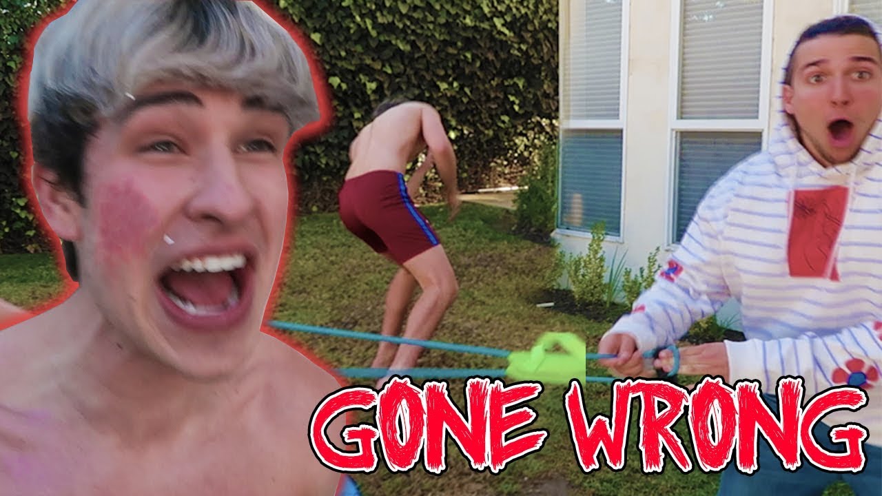 SLINGSHOT EGG ROULETTE (HIT IN FACE)