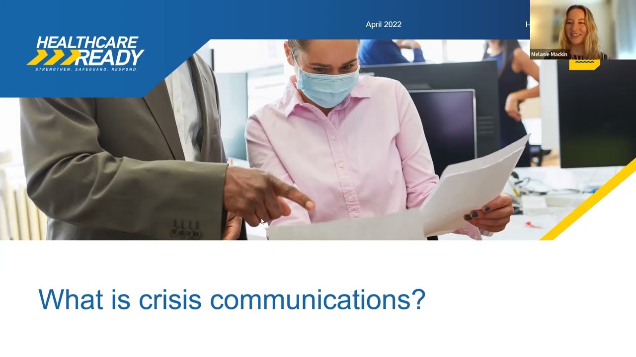 ARCHER: Crisis Communications for Community Health Centers