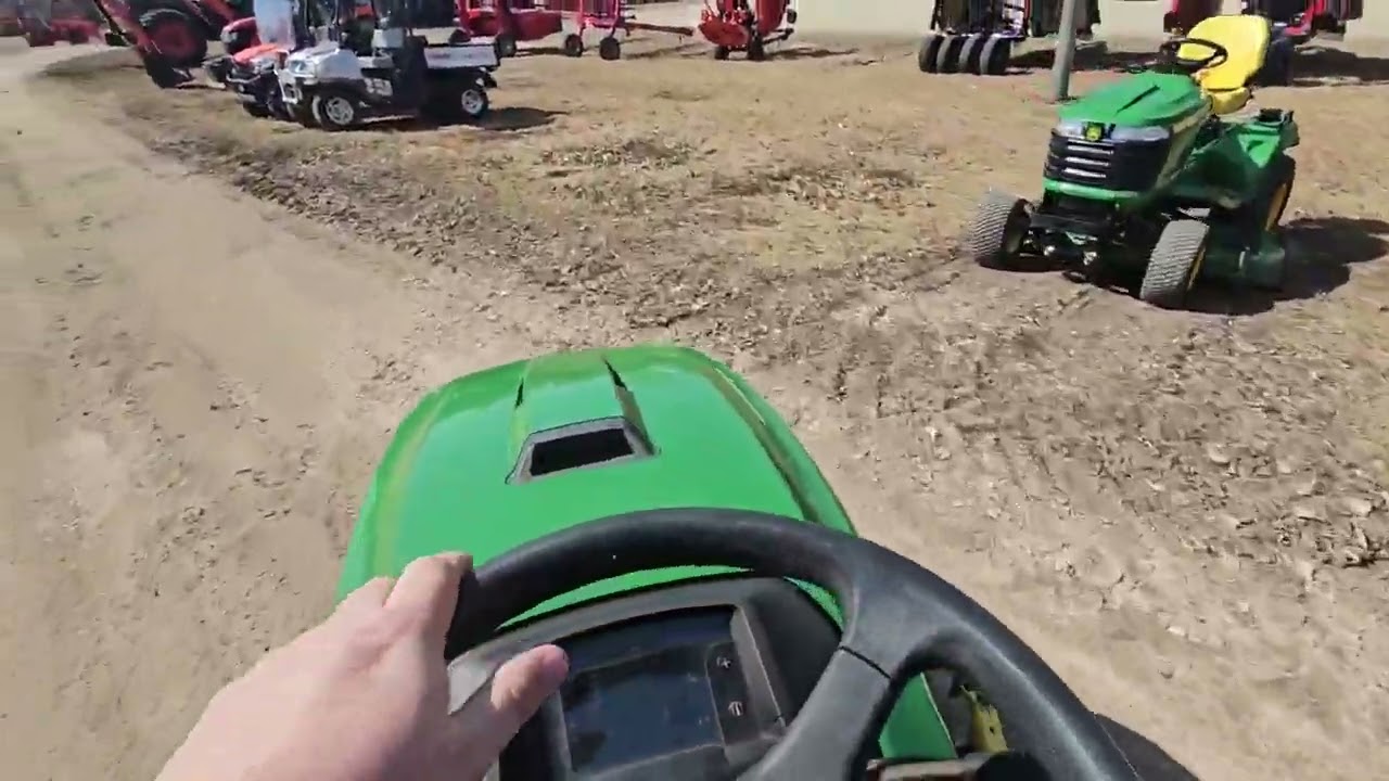 2017 JOHN DEERE X734 For Sale