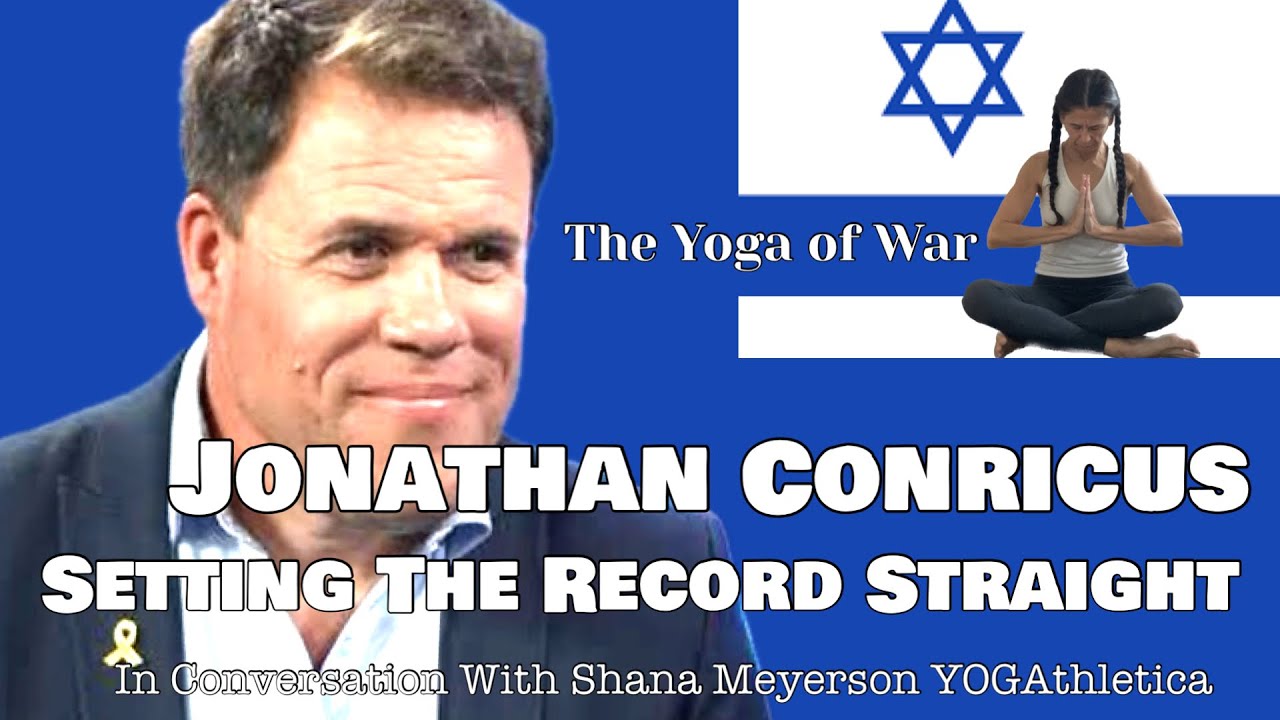 Jonathan Conricus | Israel & The War of Words | Israel-Hamas War | Conversation with Shana Meyerson