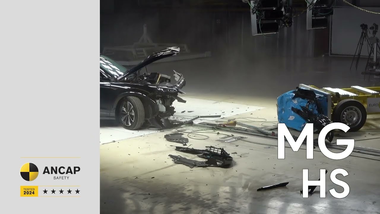 ANCAP SAFETY testing MG HS