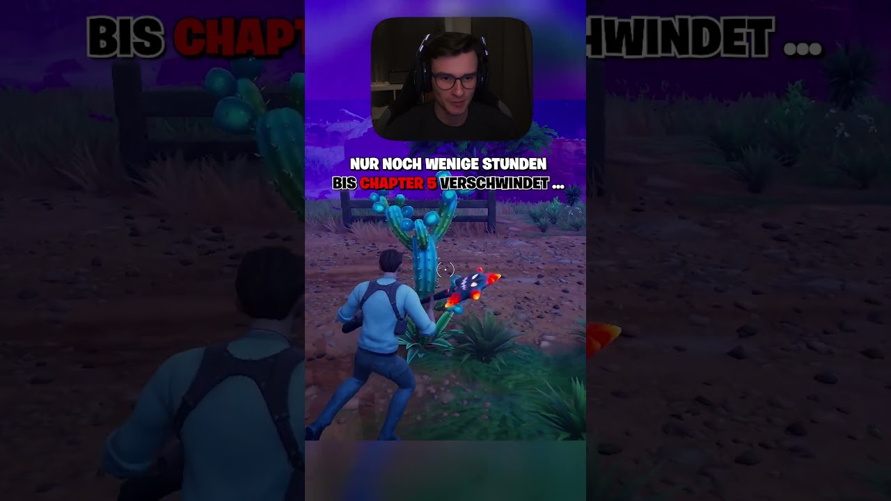 DAS ENDE VON FORTNITE CHAPTER 5 ... 😭 