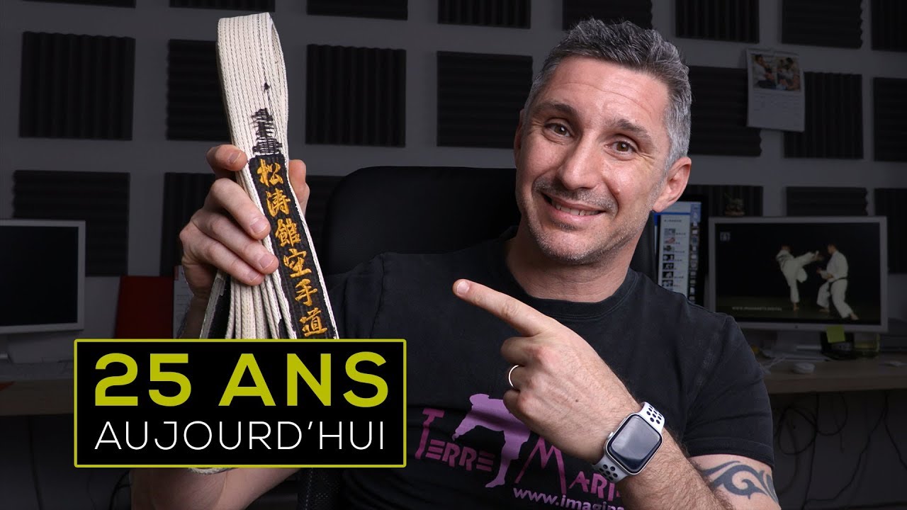 Ceinture noire de karaté depuis 25 ans - Lionel Froidure