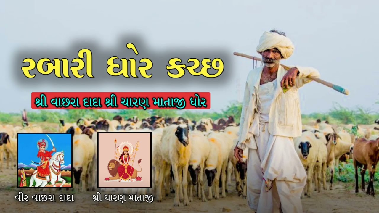 વીર વાછરા દાદા શ્રી ચારણ માતાજી ધોર || રબારી ધોર કચ્છ 