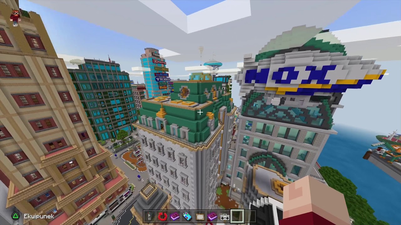minecraft CITY LIVING *gameplay* PS4 | Xvercy Official