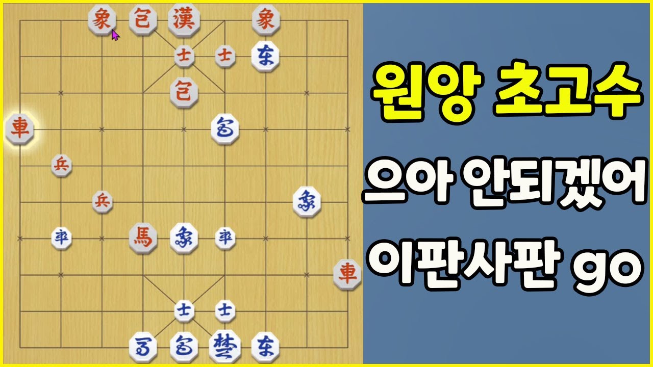 [프로의 한수] 원앙 초고수!! 으아 안되겠다 이판사판