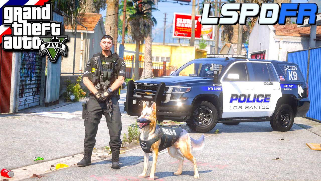 GTA V - LSPDFR มาเป็นตำรวจในเกม GTA V จ่าตั้มกับหมาตำรวจ ออกตรวจเมืองสุดป่วนฮาๆ #207