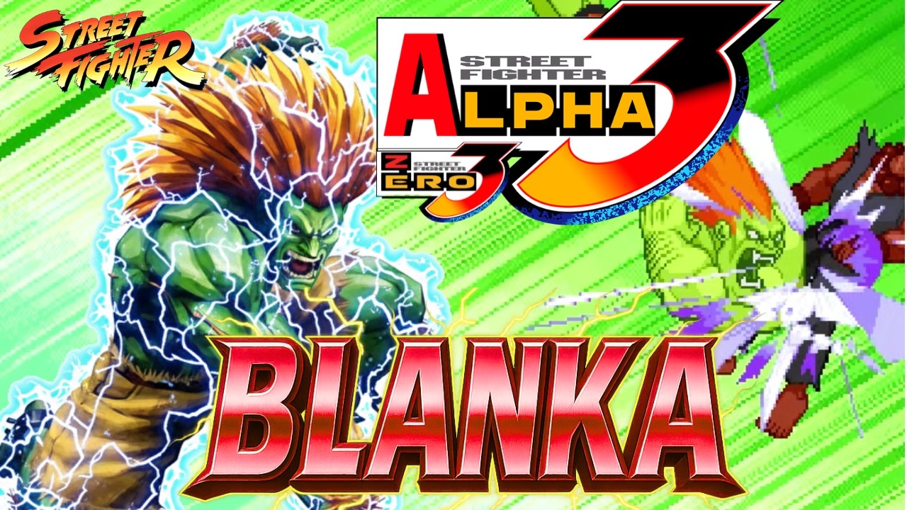 Бланка прохождение – Street Fighter Alpha 3 / ZERO3 (японская аркадная версия, концовка)