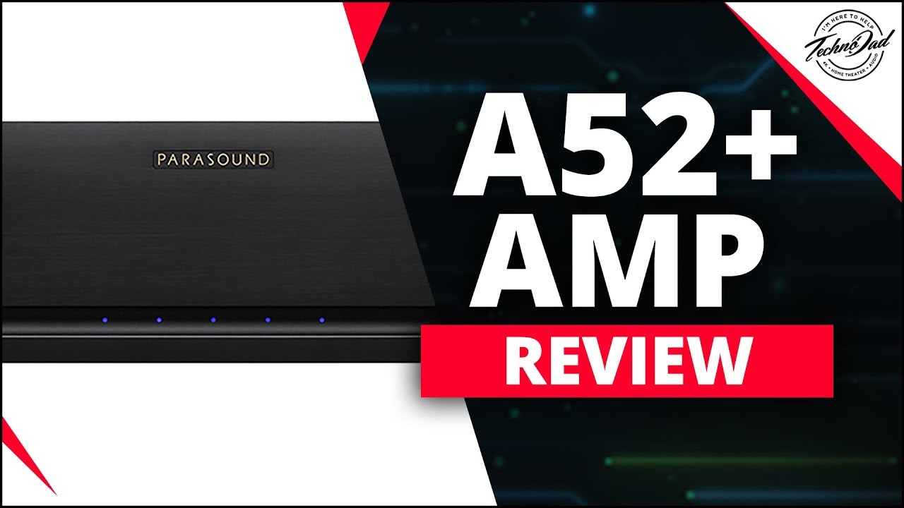 Parasound Halo A52+ 5 Channel Amp Review!