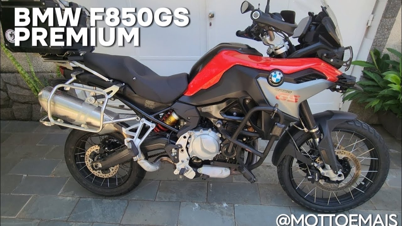 Nossa BMW F850GS PREMIUM,  acessórios e equipamentos