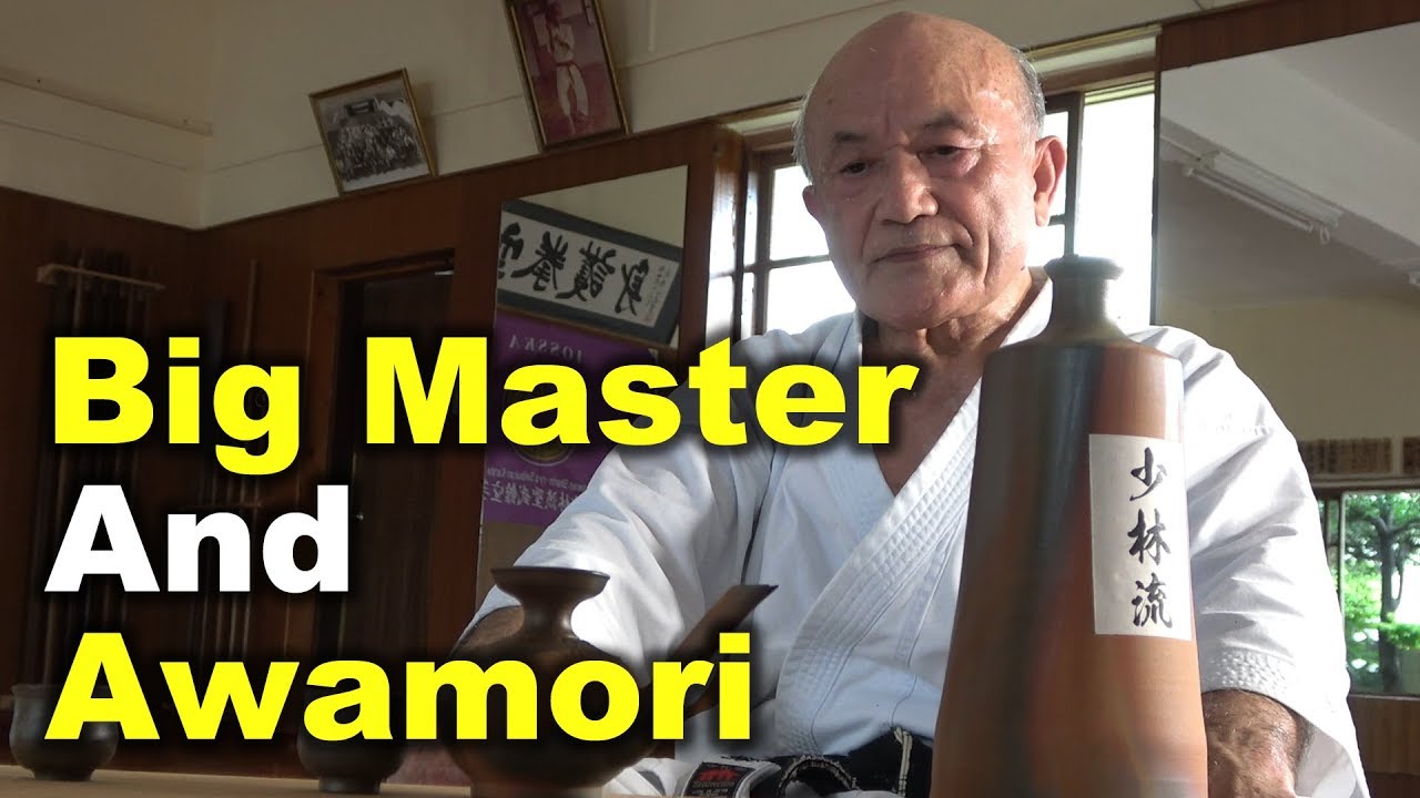 Big master and Awamori | Shimabukuro-sensei | English Sub | Seibukan | Shorin-ryu |Okinawa Karate