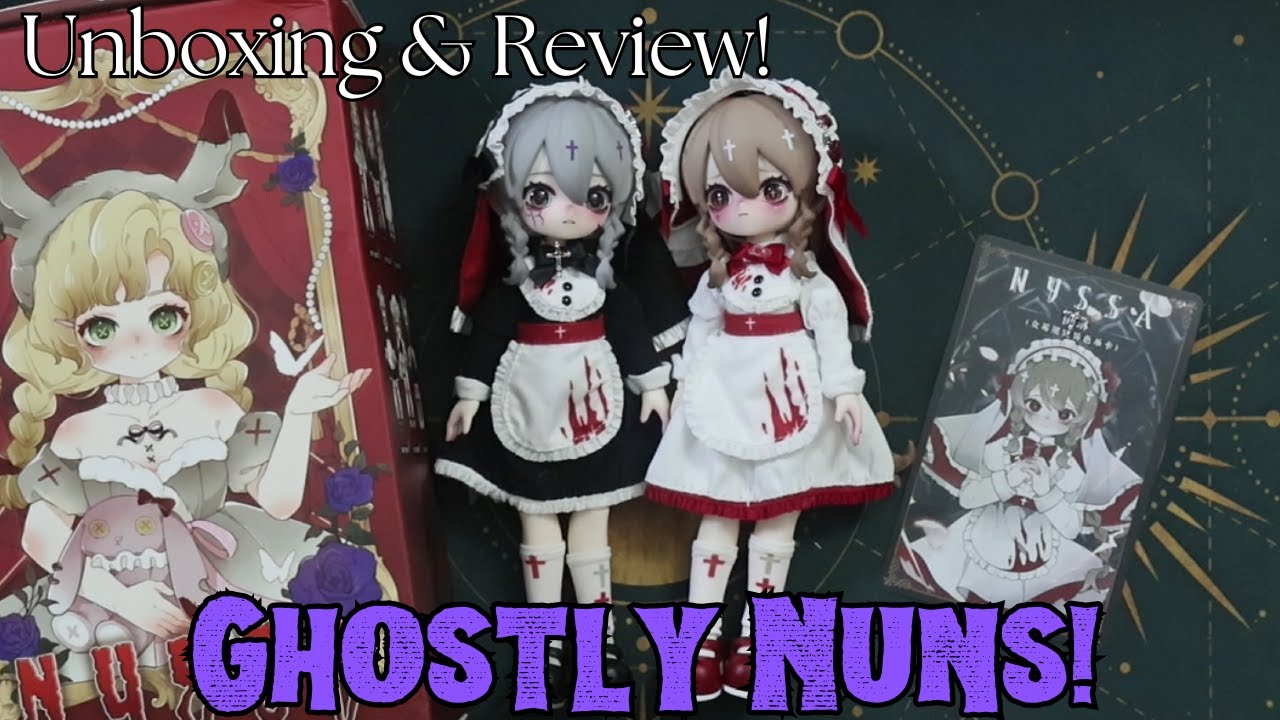 Unboxing & Review! Luna the Ghost Nun, Nyssa Bizarre Nightmare Series Recolor!
