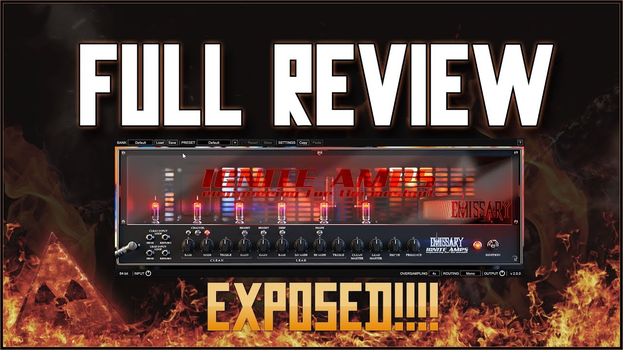 EXPOSED: Ignite Amps Emissary 2.0 In-Depth Review [Probably the Best FREE Amp Simulator for Metal]