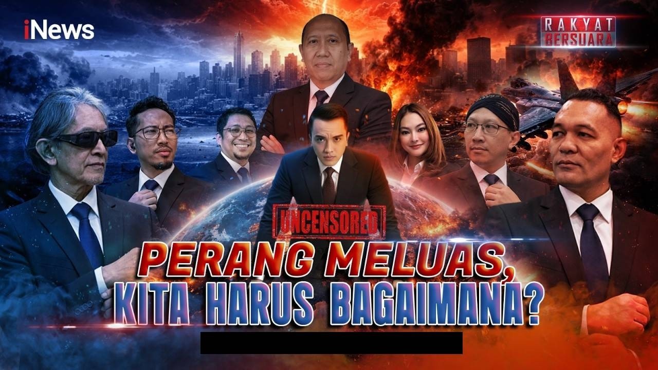 🔴PERANG MELUAS, KITA HARUS BAGAIMANA? | RAKYAT BERSUARA UNCENSORED