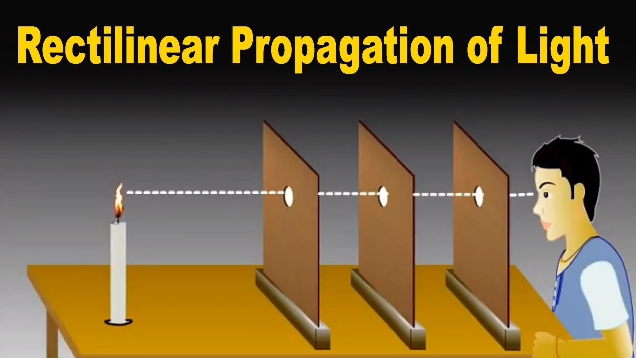 Rectilinear Propagation of Light | Science