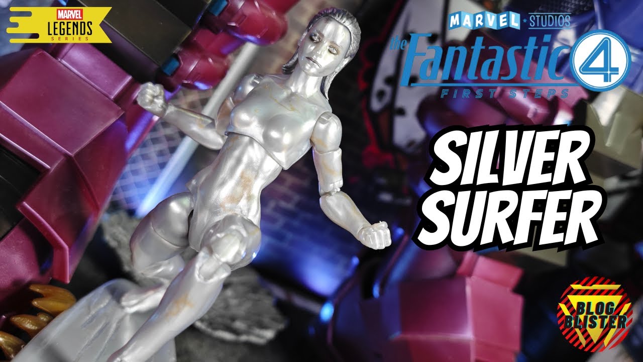 Marvel Legends Silver Surfer Shalla Bal Fantastic Four First Steps Reseña Review En Español