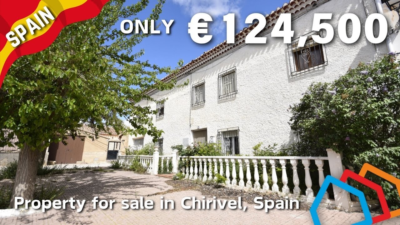 Casa Monja - Property For Sale in Chirivel, Spain | Large garden + potential to create a B&B!