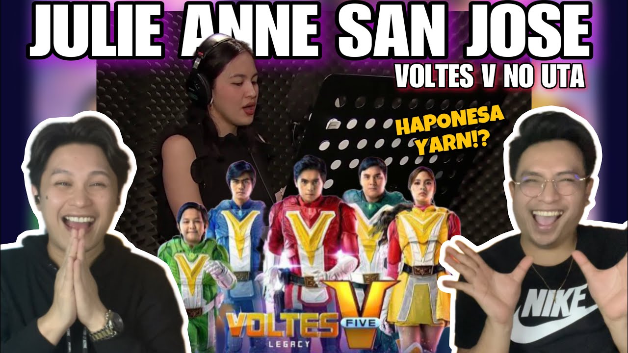 Voltes V Legacy Theme Song - Julie Anne San Jose | Voltes V No Uta | BARDAGULAN REACTION