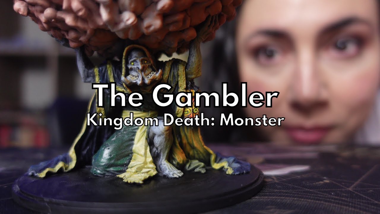 Painting Inspiration from Fictional Serial Killers - The Gambler KDM -  Backvlog 20