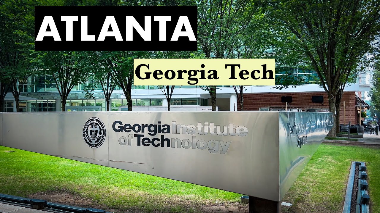 Georgia Tech Campus Area, Atlanta Midtown - A Walking Tour